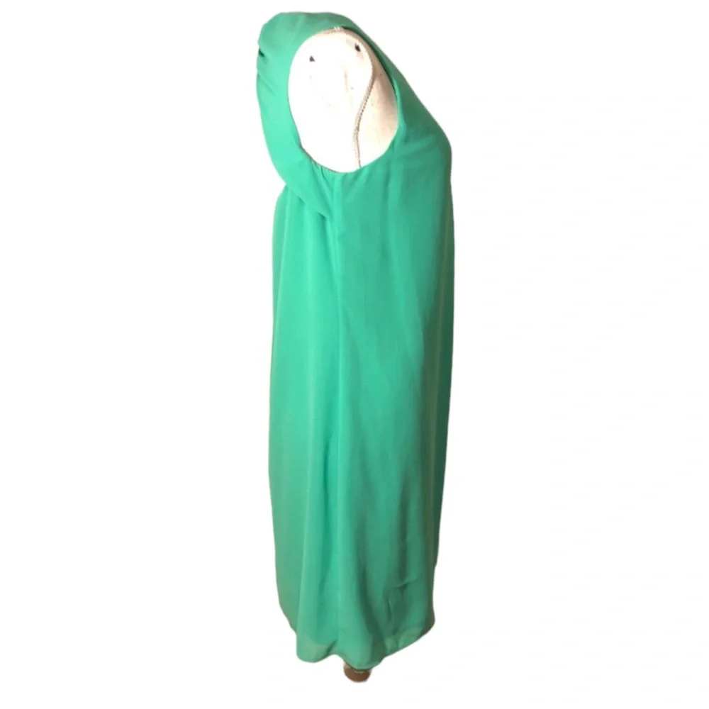 A Byer Green Sheath Dress